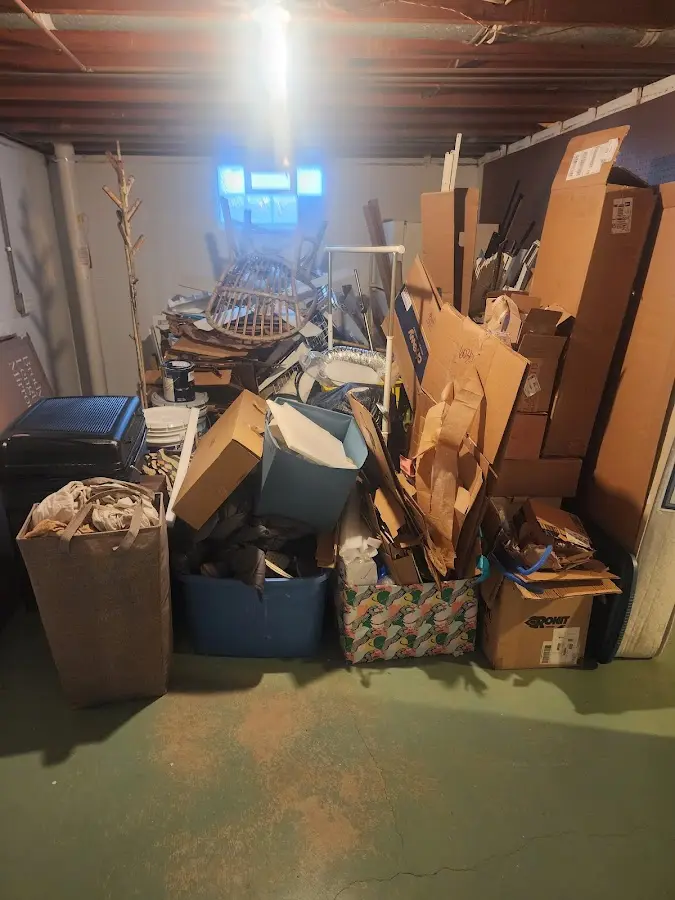 Roll-off dumpster container at job site for Concrete Dumpster Rental in Morgan Hill